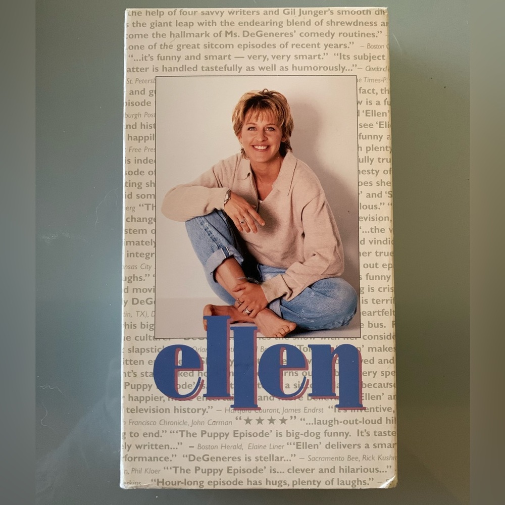 Ellen: Season 4, Episode 23 The Puppy Episode Ellen DeGeneres LGBTQ- Coming Out